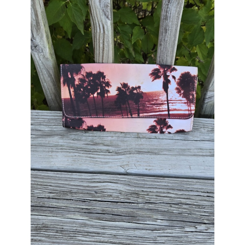 Vintage Juicy Couture Palm‎ Tree Clutch Bag